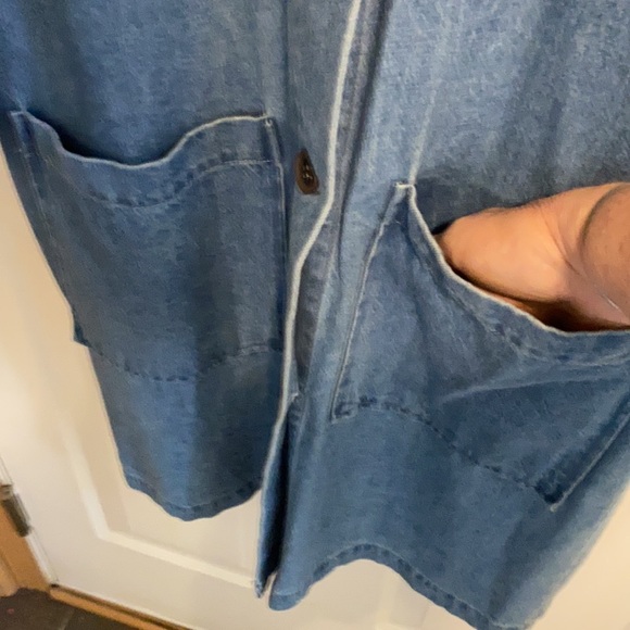 Denim For The Republic Duster/shirt dress - Picture 8 of 8
